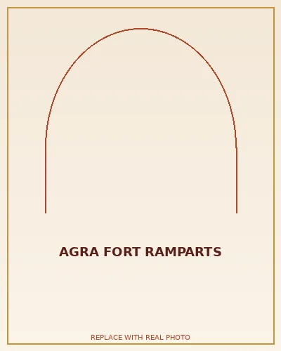 Agra Fort ramparts