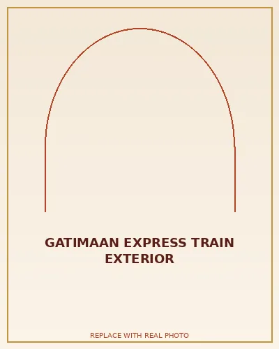 Gatimaan Express train exterior